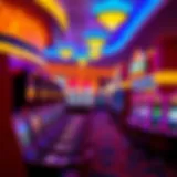 Vibrant gaming floor at Seminole Casino Coco