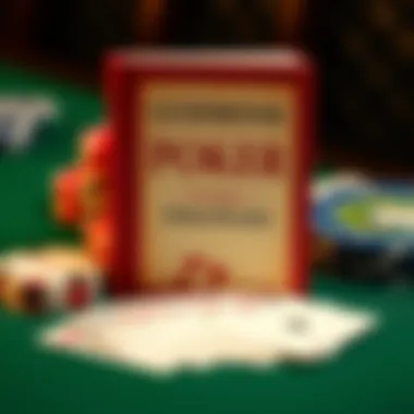 Guidebook on Poker Strategies A guidebook on poker strategies beside various playing cards