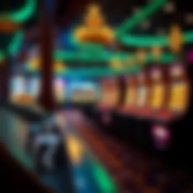 Promoting Responsible Gaming Practices A serene setting promoting responsible gaming practices in online casinos