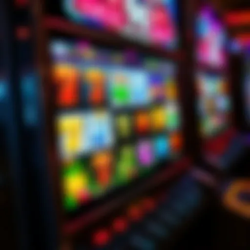 An engaging digital slot machine interface showcasing vibrant graphics