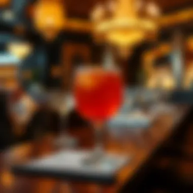 Exquisite Choices: The Cocktail Menu Unique cocktail menu highlighting innovative selections