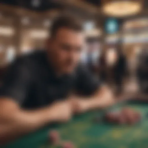 Exciting sports betting moment