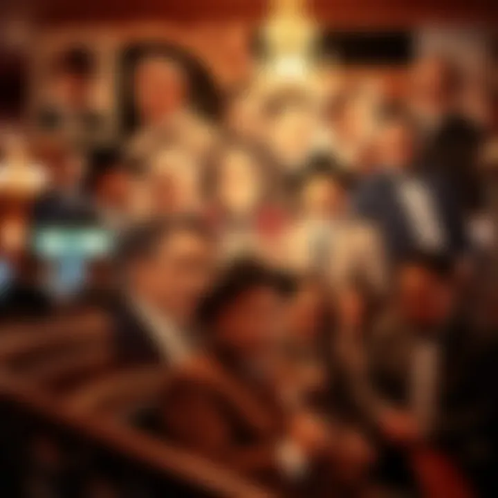 Influential Personalities of Circa Old Vegas A collage of notable figures who influenced Old Vegas