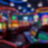 A vibrant depiction of diverse gaming platforms featuring real money games