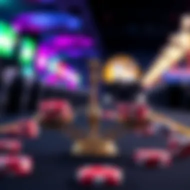 Risks and Rewards in Real Money Gaming A balanced scale representing risks and rewards of real money gaming