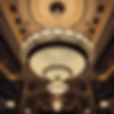 Architectural Elegance of the Chandelier Architectural details of the Chandelier that reflect modern design aesthetics