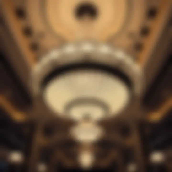 Architectural Elegance of the Chandelier Architectural details of the Chandelier that reflect modern design aesthetics