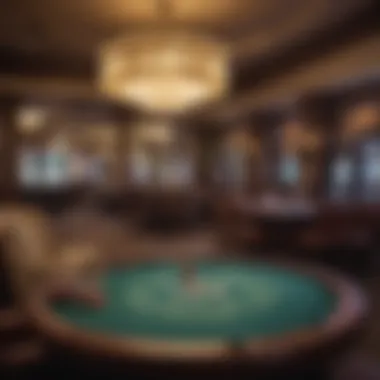 Promoting Responsible Gambling: A Safe Haven A serene lounge area promoting responsible gambling practices