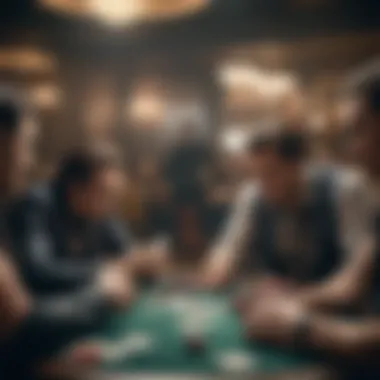 Group of players engaged in Double Joker Poker