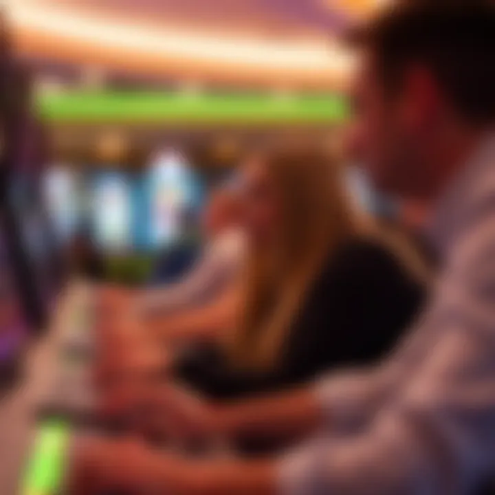 Emerging Trends in Online Lottery Gaming An illustration capturing emerging trends in online lottery gaming