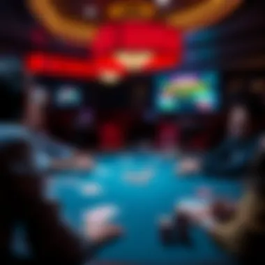 Strategic Decisions in Online Poker Strategic poker gameplay with player decisions