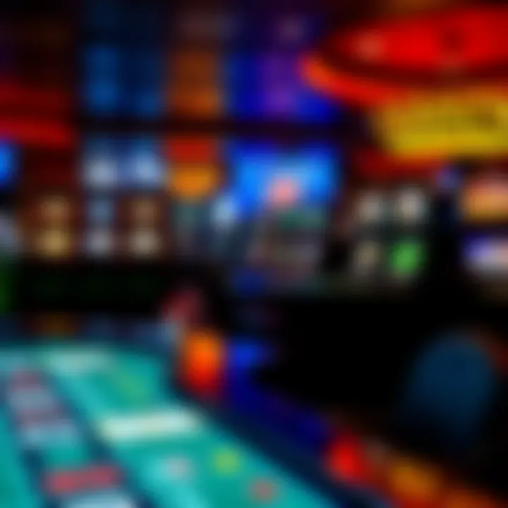 Illustrative representation of online gambling options available in New Zealand