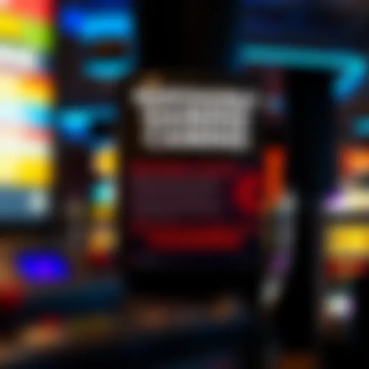 A visual depiction of responsible gaming practices signage within a casino