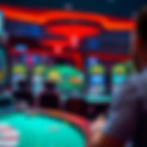 A vibrant view of PokerStars Casino online platform showcasing various games