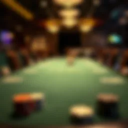 Historical evolution of poker table cloths