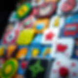 A collage of various free game icons