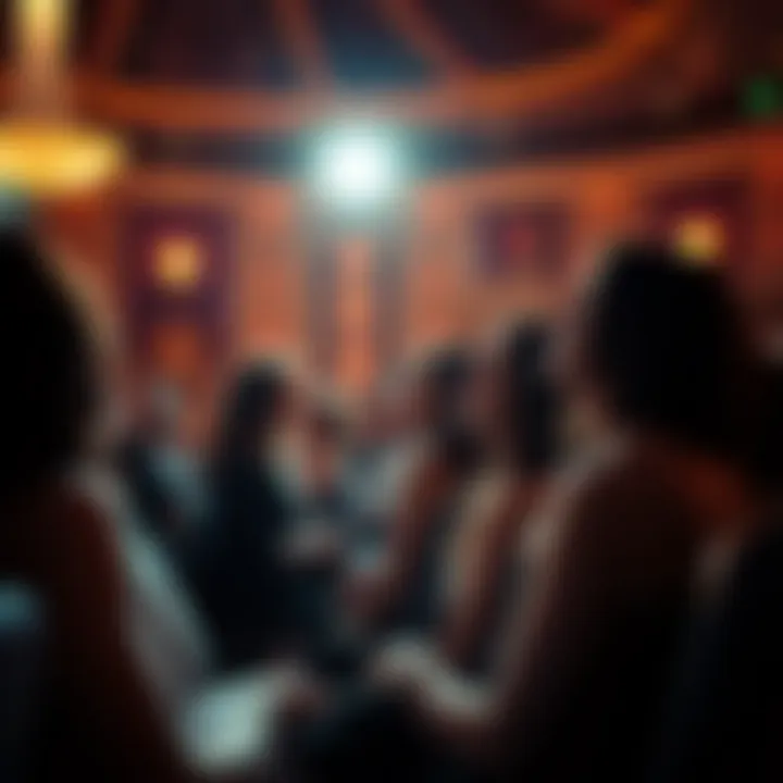 Captivated Audience Engaged in Performance Audience enjoying a captivating Wynn Hotel show