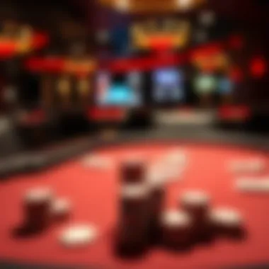 Table Setup for Ultimate Texas Hold'em Gameplay Ultimate Texas Hold'em table setup