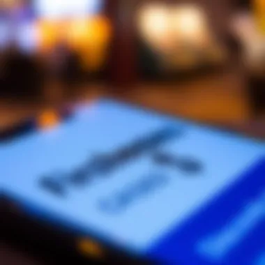 A close-up of a discount code on a smartphone screen