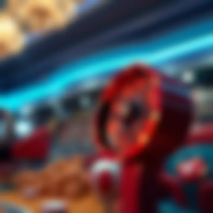 Visual depiction of the benefits of free spins for gamblers