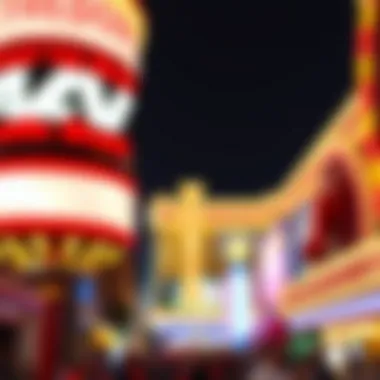 Technological Brilliance on Display Technological brilliance showcased in the Fremont Street Light Show