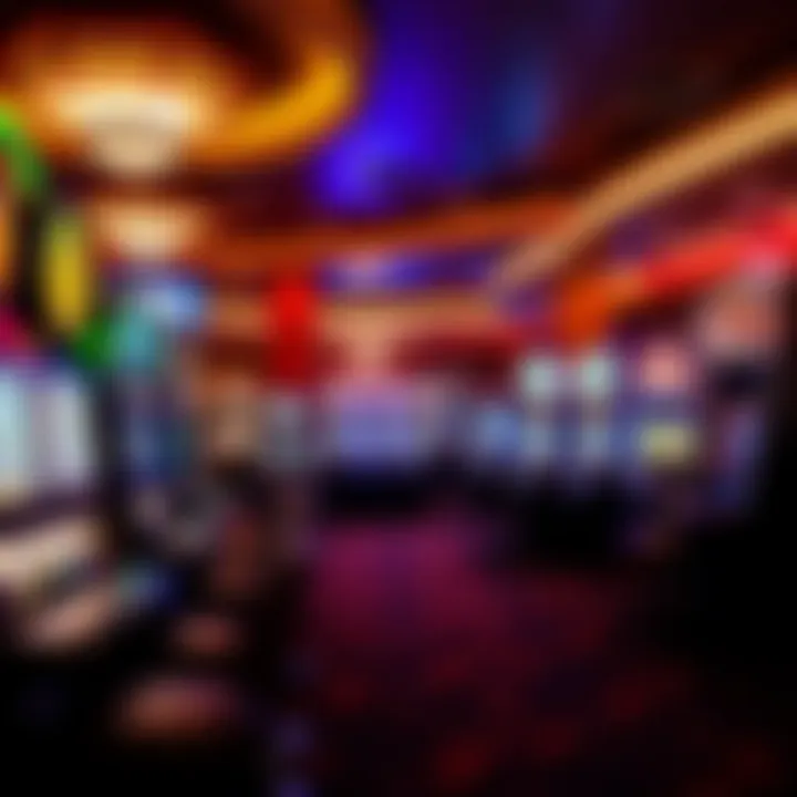 Gaming Facilities at Golden Eagle Gaming floor of the Golden Eagle Hotel displaying various gaming options available