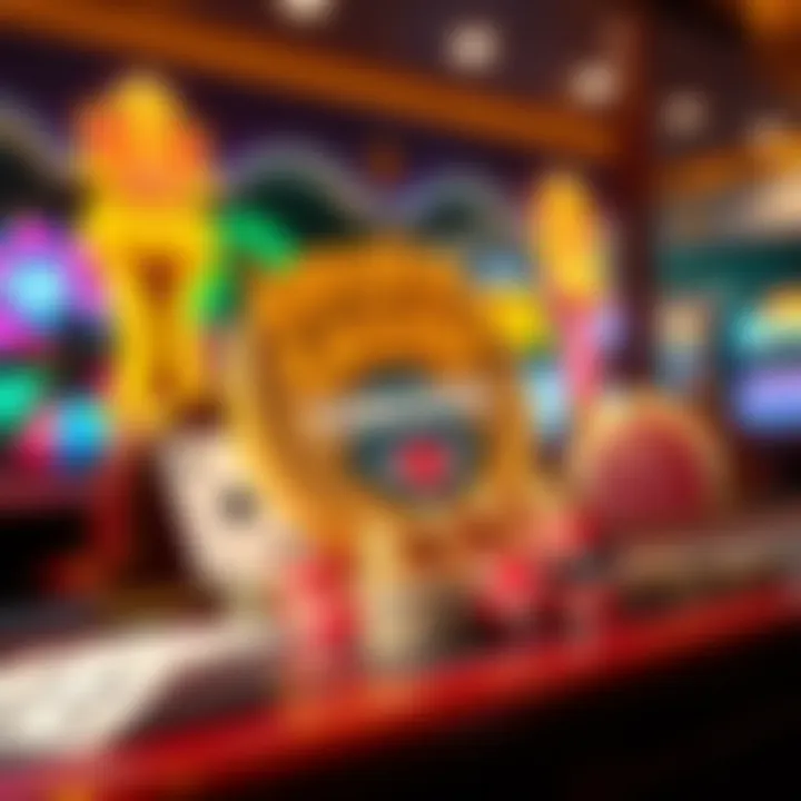 Types of Casino Bonuses An illustration portraying various types of casino bonuses available online.