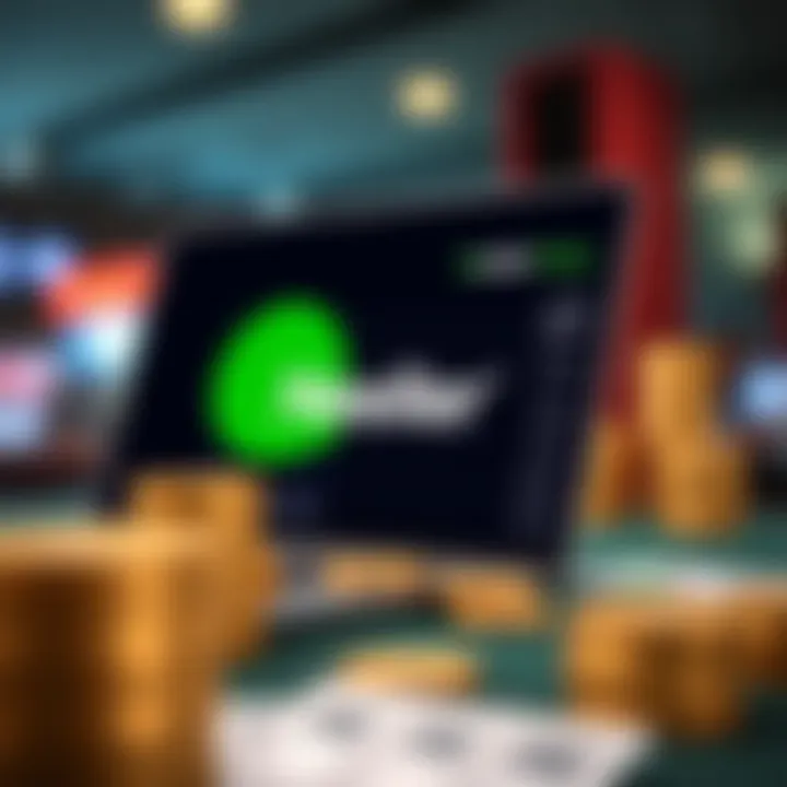 Graphical representation of fees associated with Neteller transactions