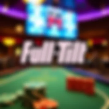 Full Tilt Poker logo showcasing its branding