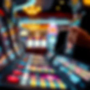 Risk Management in High-Stakes Gambling A high-stakes gambling setting highlighting risk management strategies