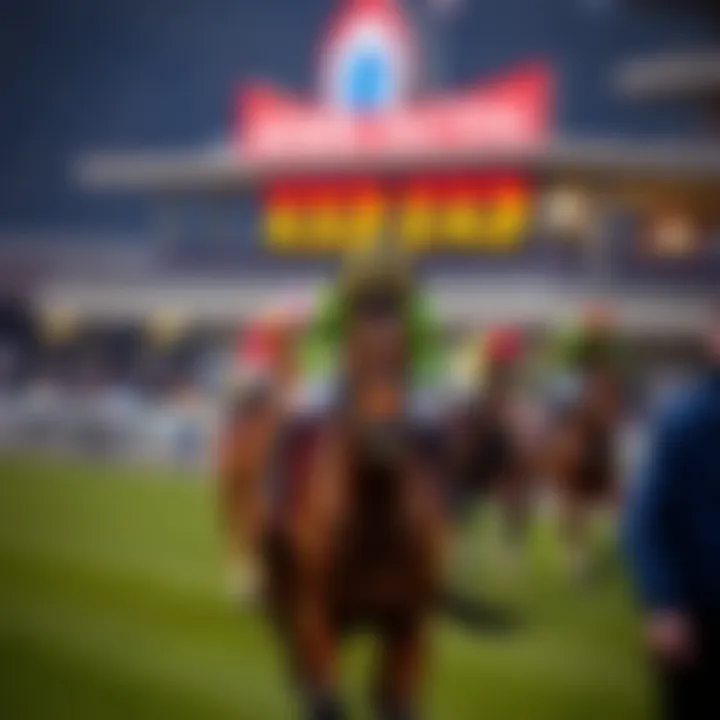 Historical connection between casinos and horse racing