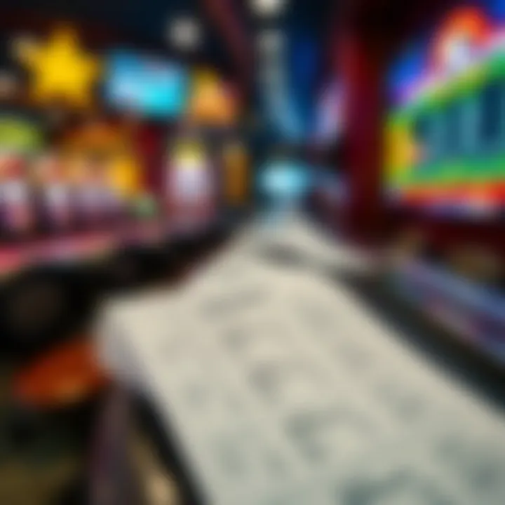 Betting Slips at Isle Waterloo Sportsbook An array of betting slips displaying various sports wagers and odds