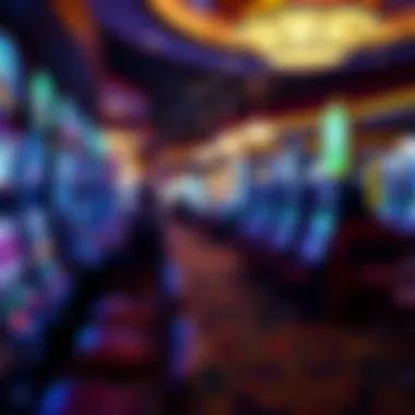 Diverse Gaming Options at Lucky Star Casino Interior gaming floor filled with various slot machines and gaming tables