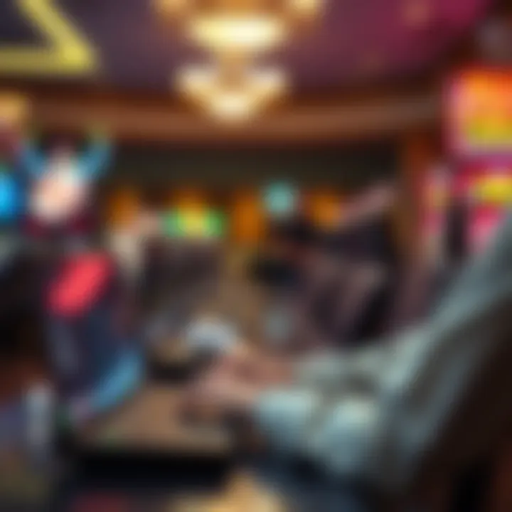 Secure Online Transactions for Lottery Tickets Illustration depicting secure online transaction practices for lottery ticket purchases