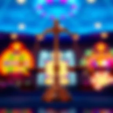 Graphic of a scale symbolizing legal framework