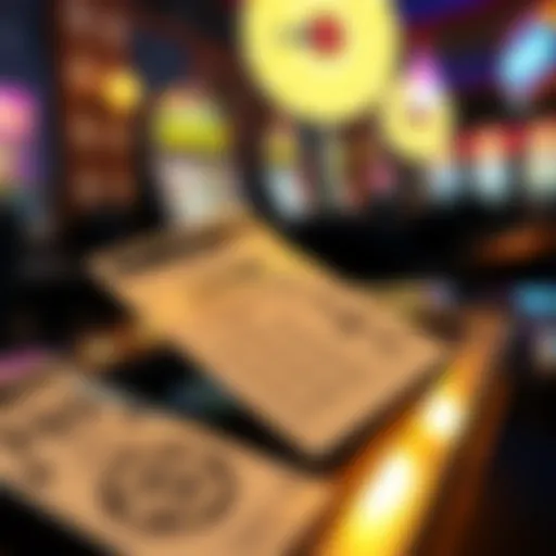 Digital representation of an online lottery ticket