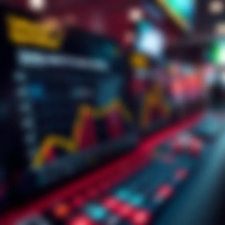 A chart illustrating the trends in the online betting industry.