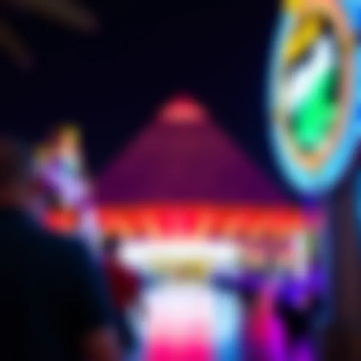 Nearby attractions around the Las Vegas pyramid