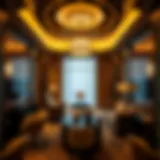 Luxurious Room Interior in the Pyramid Interior view of a luxurious room in the Las Vegas pyramid