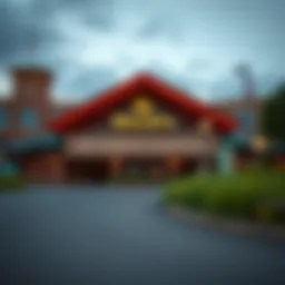 Exterior view of Resorts Casino showcasing its architectural design