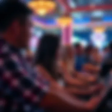 Engaged players enjoying a gaming experience