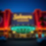 Exterior of Sahara Casino San Diego Exterior view of Sahara Casino San Diego