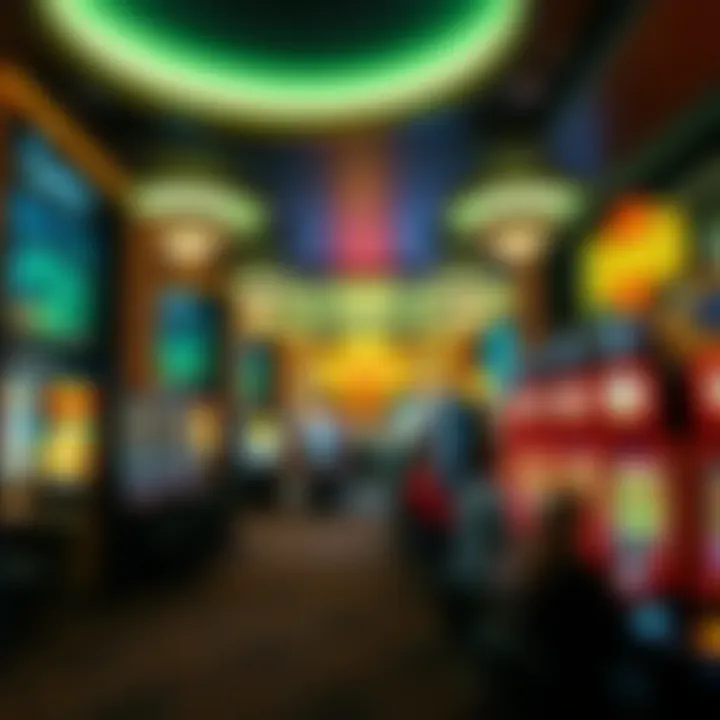 Gaming Experience Inside Sahara Casino Interior gaming floor of Sahara Casino