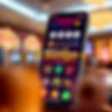 Slingo app interface showcasing bingo and slot elements