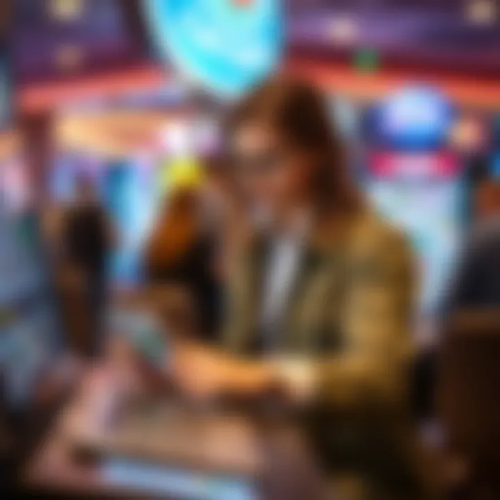 A user navigating an online lottery ticket purchase