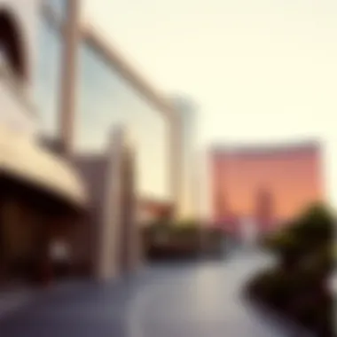 Modern architectural marvels of Las Vegas highlighting innovative designs