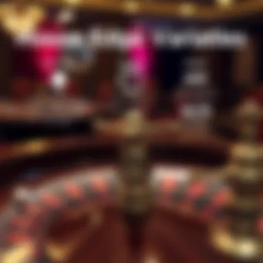 Infographic illustrating house edge in different roulette variants.