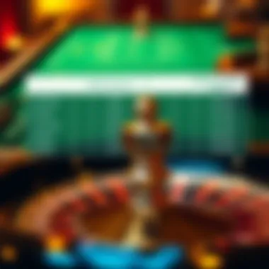 Chart comparing payout structures of European and American roulette.