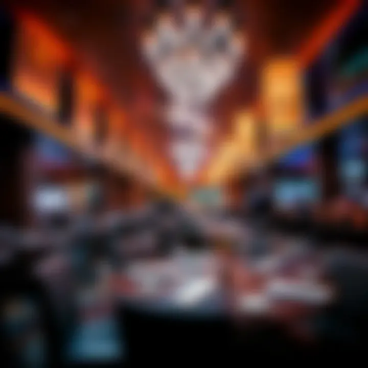 Diverse Dining Experiences Stylish dining area featuring diverse culinary options