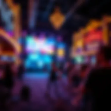 Entertainment at The LINQ Exciting entertainment scene with live performances